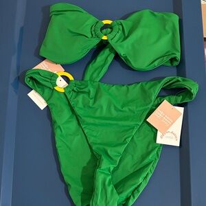 Dippin' Daisy's Green Bikini Set